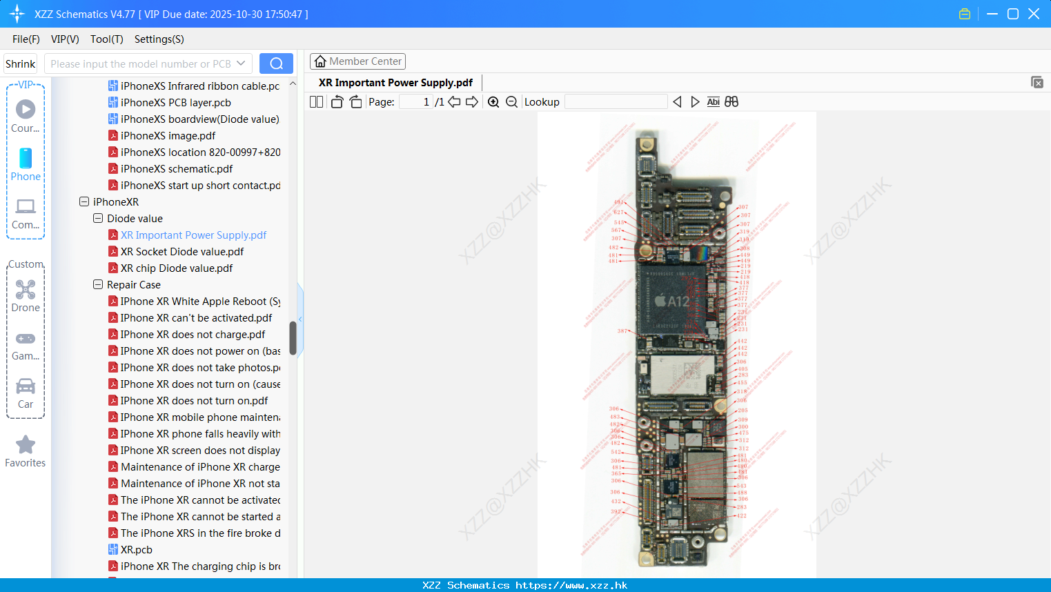 IPhone XR Important Power Supply